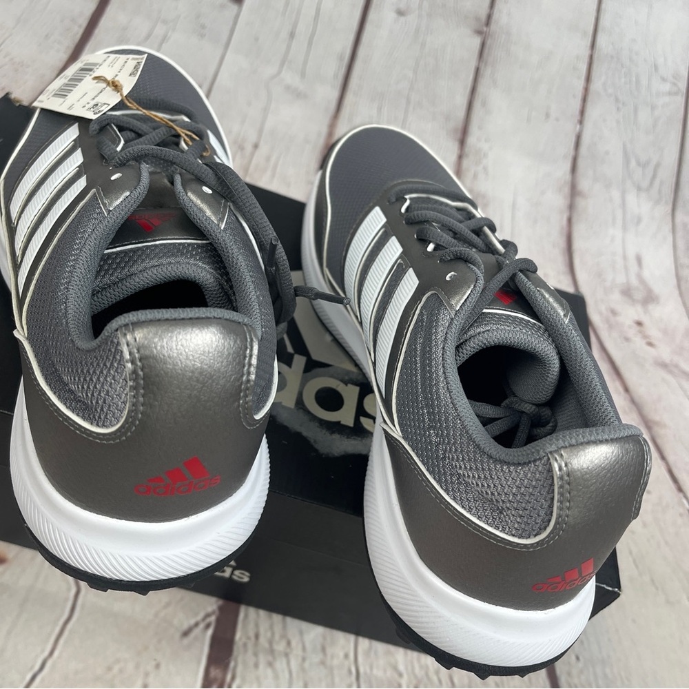 ADIDAS NEW Tech Response 2.0 EE9123 men’s silver grey white golf shoes size 10.5 - Picture 9 of 11